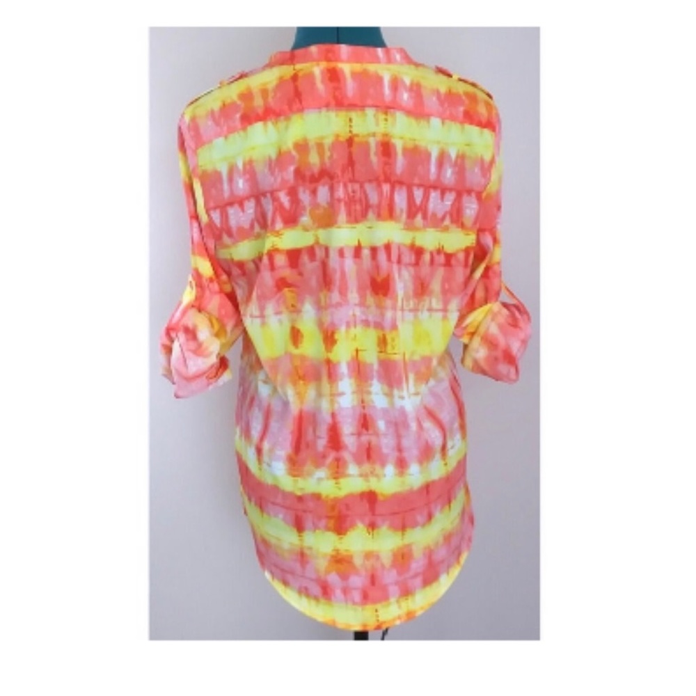 Multi colored lightweight blouse - Picture 4 of 5